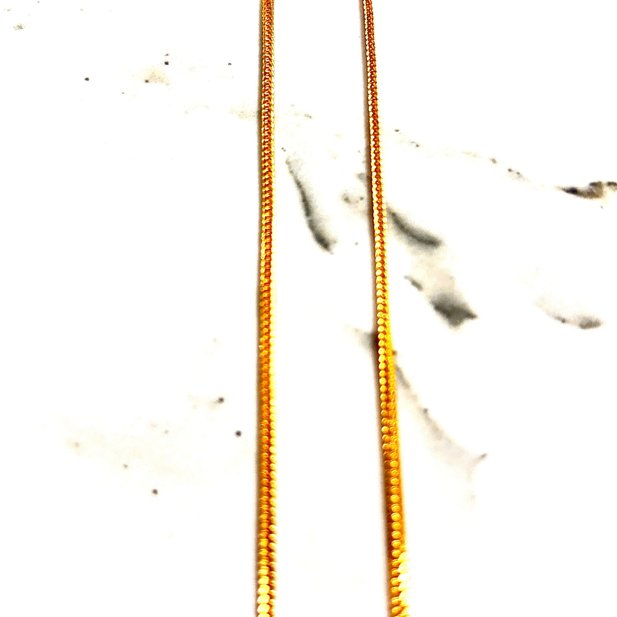 Kingschain - 51cm/2mm - 22 carat gold