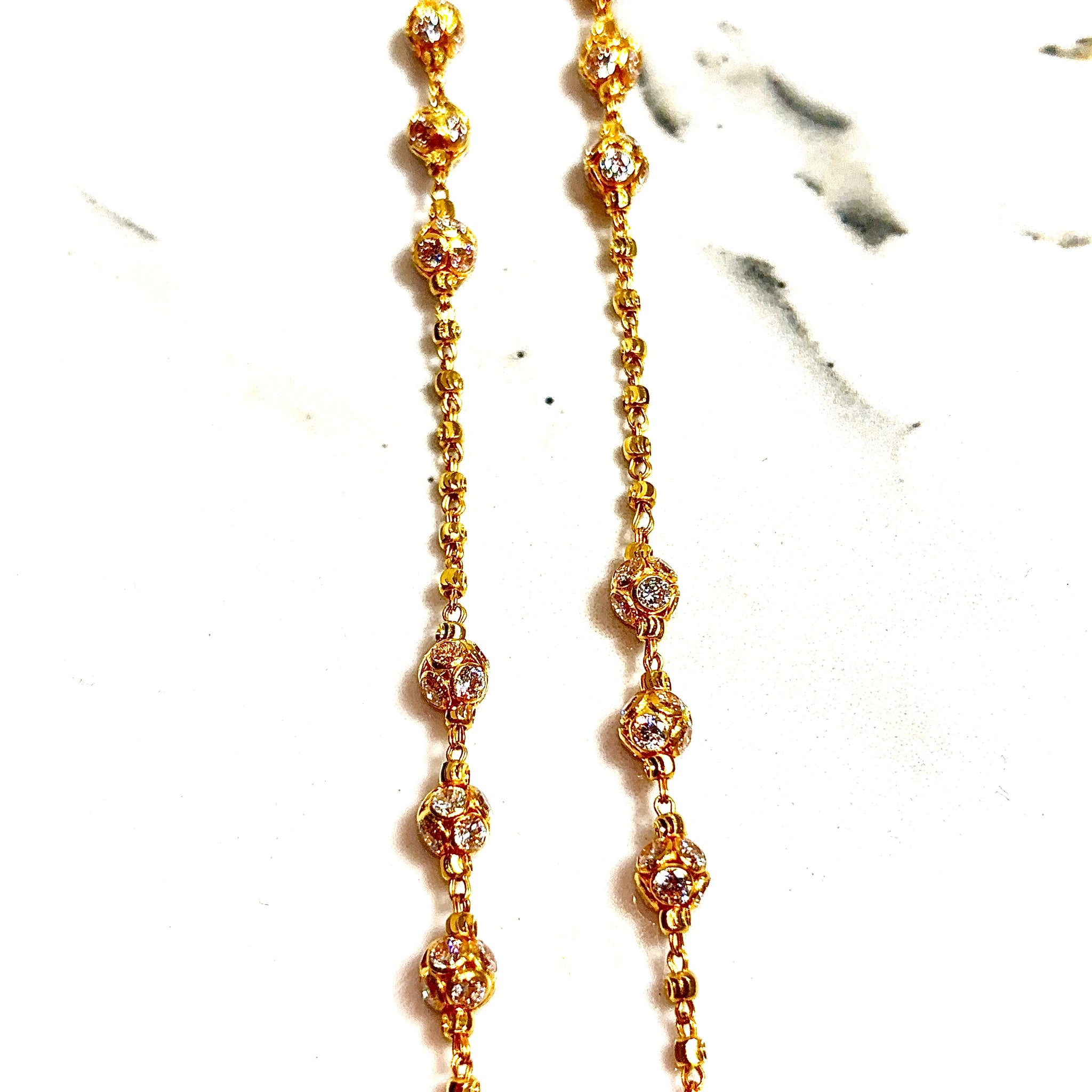 Gold Kings Chain – 54cm/5.4mm - 22 carat gold