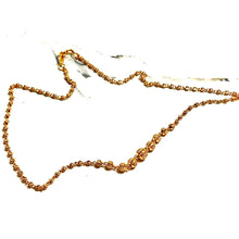 MoonsChain - 47cm/6.3mm - 22 carat gold