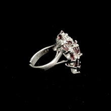 Ruby Cascade Ring - Silver 925