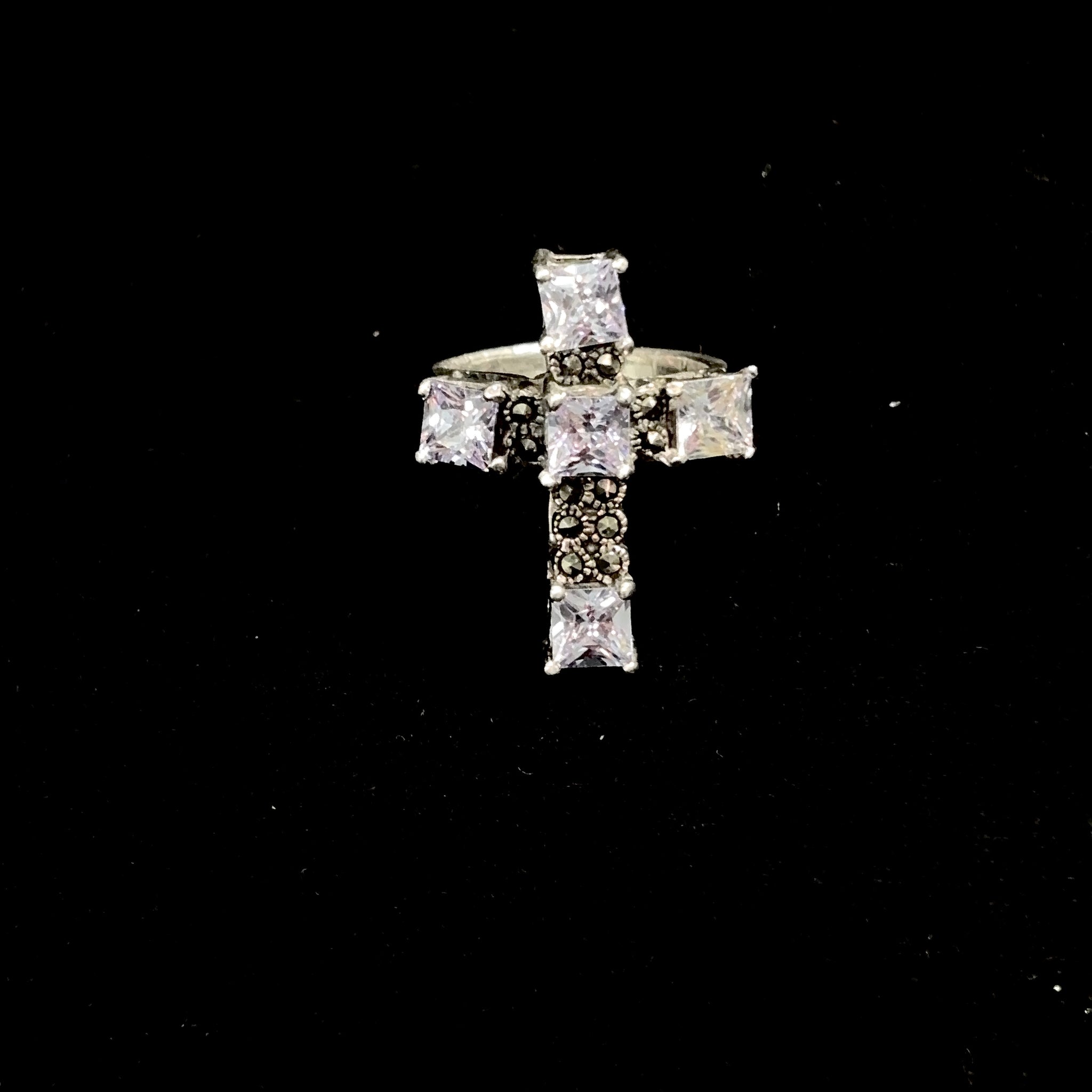 Shining Cross Ring - Silver 925