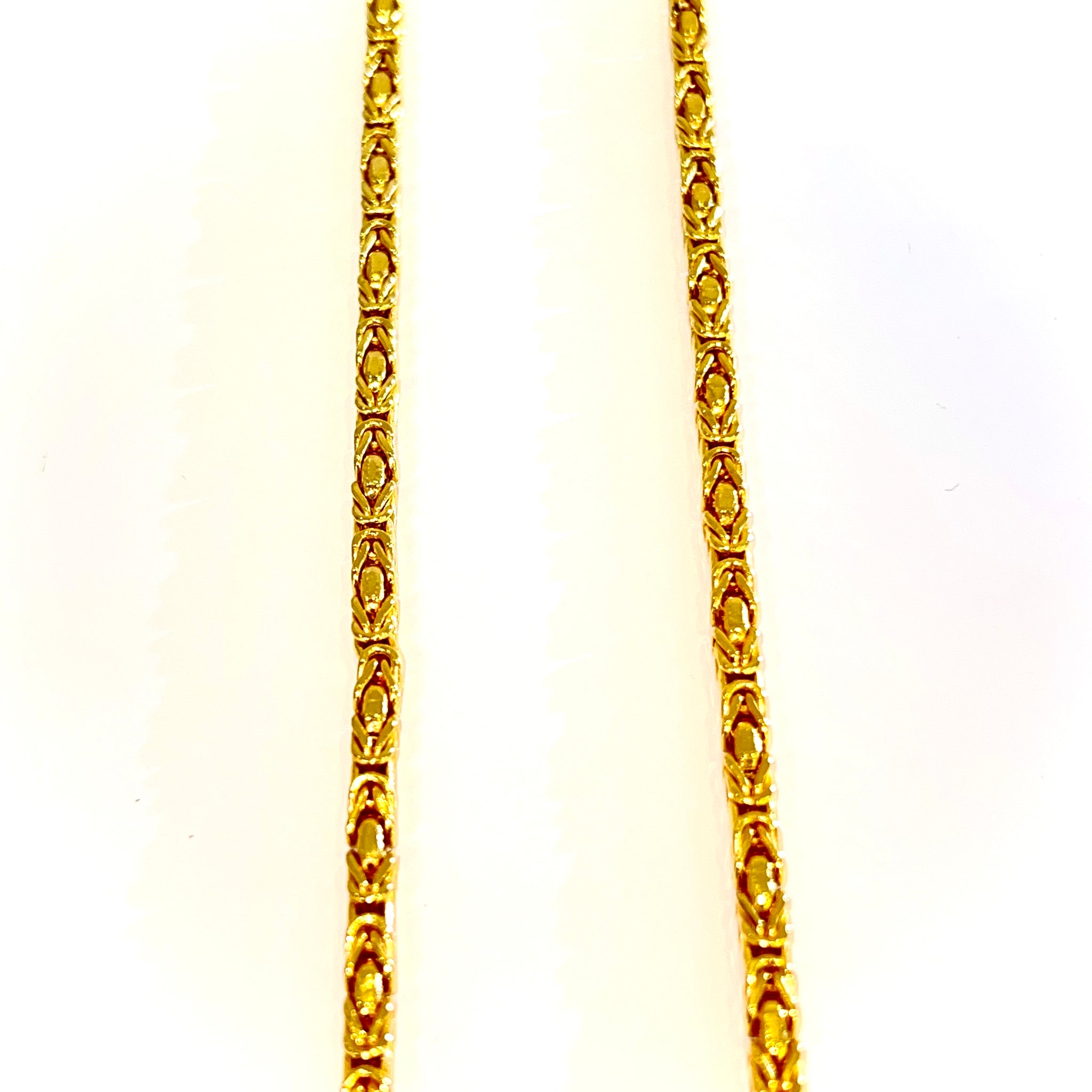 Kingschain - 14 carat gold - 65cm / 3.5mm