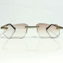 Magic Glasses - Two-Tone Whitegold & Gold Plated | Lavish Pink Shade | Diamond Shape Lens