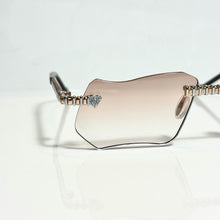 Magic Glasses - Two-Tone Whitegold & Rose Plated | Lavish Pink Shade | Diamond Shape Lens