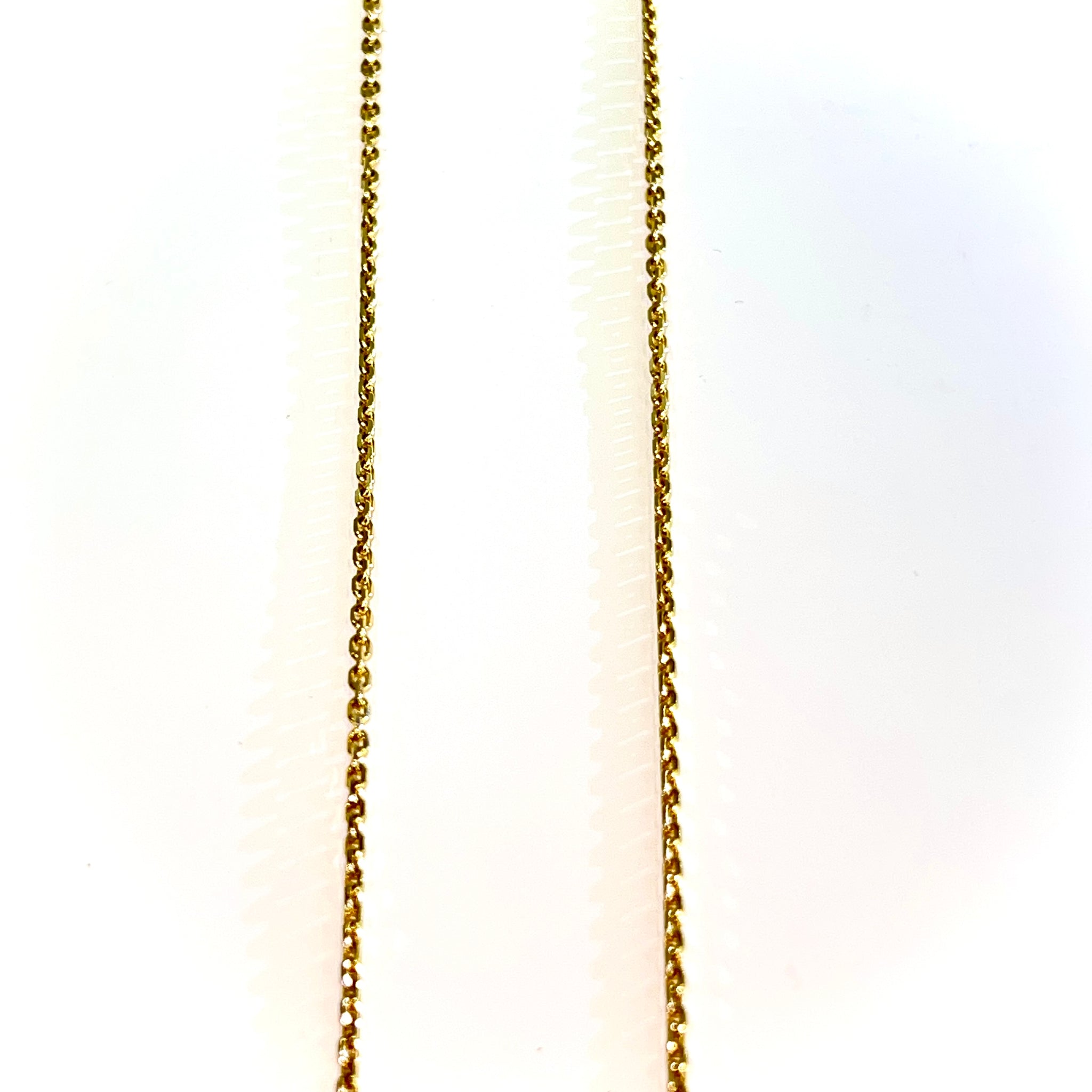 Jail Link Chain - 14 carat gold - 60cm / 4.5mm