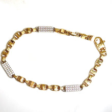 Flat Magnum Model Bracelet - 14 carat gold 0015 - 22cm / 5,3mm - 585 BV2