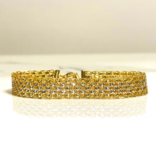 Fantasy Link Model Bracelet - 18 carat Bicolor 0014 - 18cm / 10,2mm - BV2