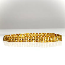Roleks-Link Model Bracelet - 14 carat gold 0010 - 22cm / 6,5mm BV2