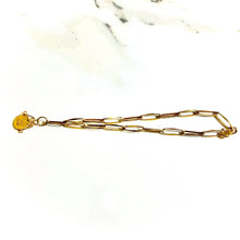 Figaro Coin Bracelet - 14 carat gold 0031 - 19cm/3,4mm - BV2