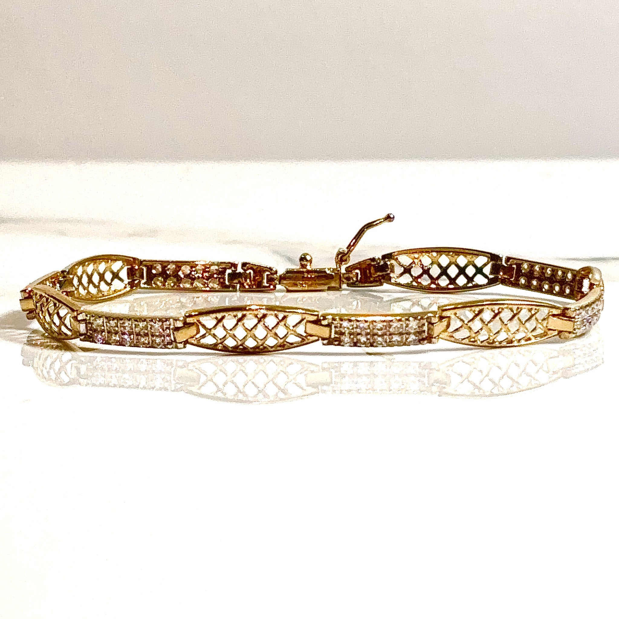 Deluxe Bracelet 002 - 14 Carat Gold - 19cm / 4.7mm BV2