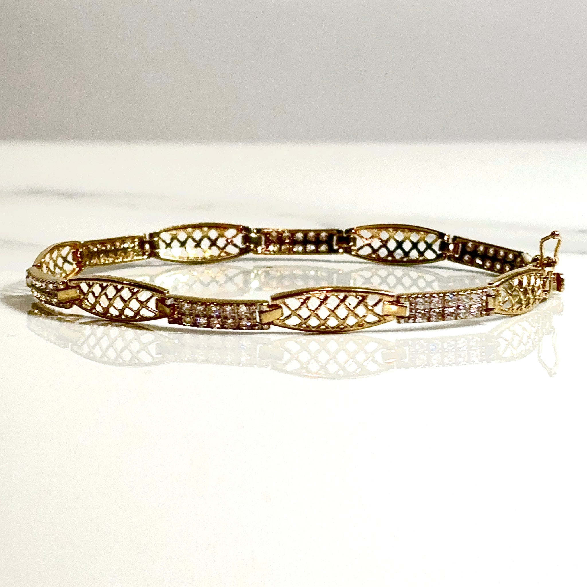 Deluxe Bracelet 002 - 14 Carat Gold - 19cm / 4.7mm BV2