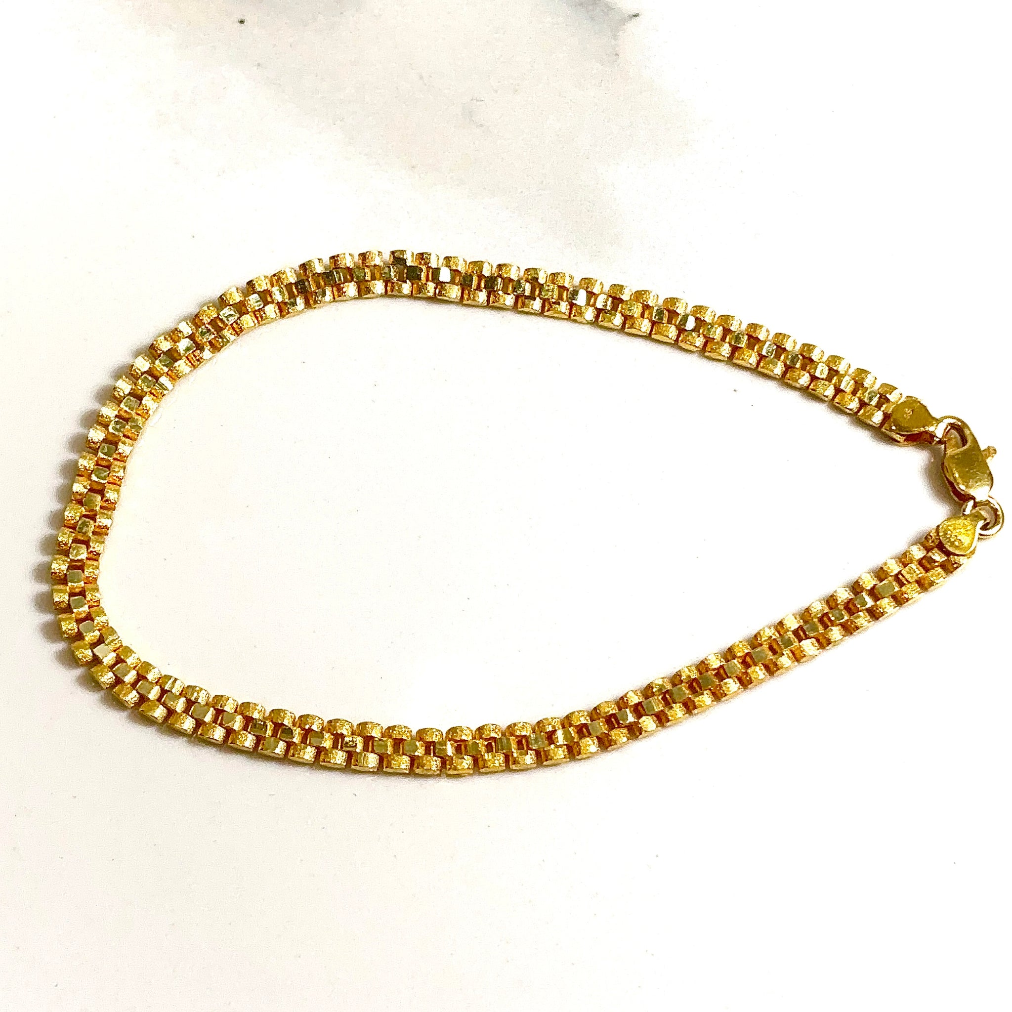 Rolex Link Model Bracelet - 14 carat gold 0047 - 21,4cm/4,4mm - BV2