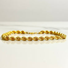 Rope Bracelet - 14 carat gold 0018 - 20cm / 4,3mm - 585 BV2