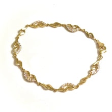 Singapore Rope Bracelet - 18 carat gold 0051 - 18.8cm/5.2mm - BV2
