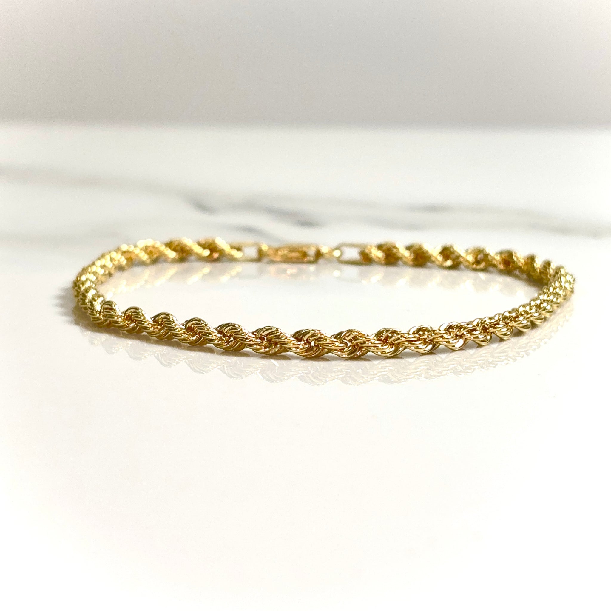 Rope Bracelet 003 - 18 Carat Gold - 21cm / 5,8 mm BV2