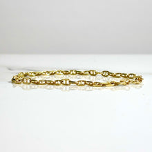 Jail-link Bracelet - 14 carat gold 009- 19cm / 3.1mm - 585 BV2