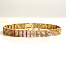Ice Bracelet - 14 carat gold 0027 - 18,6cm/7,3mm - BV2
