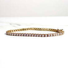 Tennis Model Bracelet - 14 carat gold 0032 - 19,5cm/3,2mm - BV2