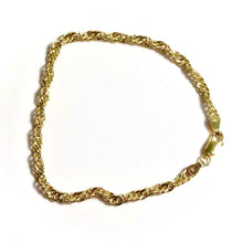 Singapore Rope Bracelet - 14 carat gold 0036 - 19,5cm/3.4mm - BV2