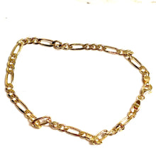 Figaro Bracelet - 14 carat gold 0041  - 21cm/3,8mm - BV2