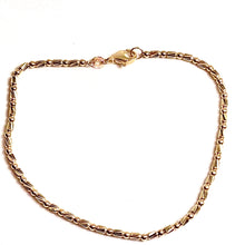 Barrel Bead Bracelet - 14 carat gold 0052 - 19,2cm/1,9mm - BV2