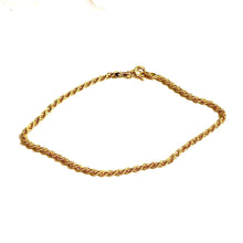 Rope Bracelet - 14 carat gold 0054 - 18cm/2,1mm - BV2