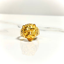 Lion Ring - 18 carat gold 0066 - GRV2
