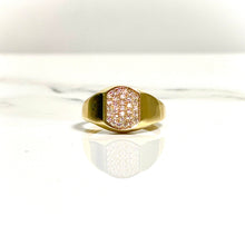 Ice Ring - 14 carat gold 0079 - GRV2