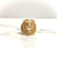 Lion Ring - 18 carat gold GRV2