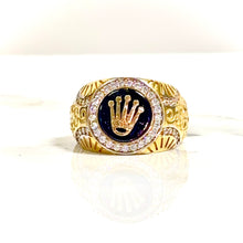 Crown Ring XL- 18 carat gold 0093 GRV2