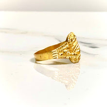 Mattenklopper Ring - 18 carat gold 00102 GRV2