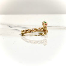 Snake Ring - 14 carat gold 00109 GRV2 / LRV2