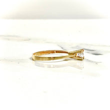 Solitaire Ring - 14 carat gold 00113 LRV2