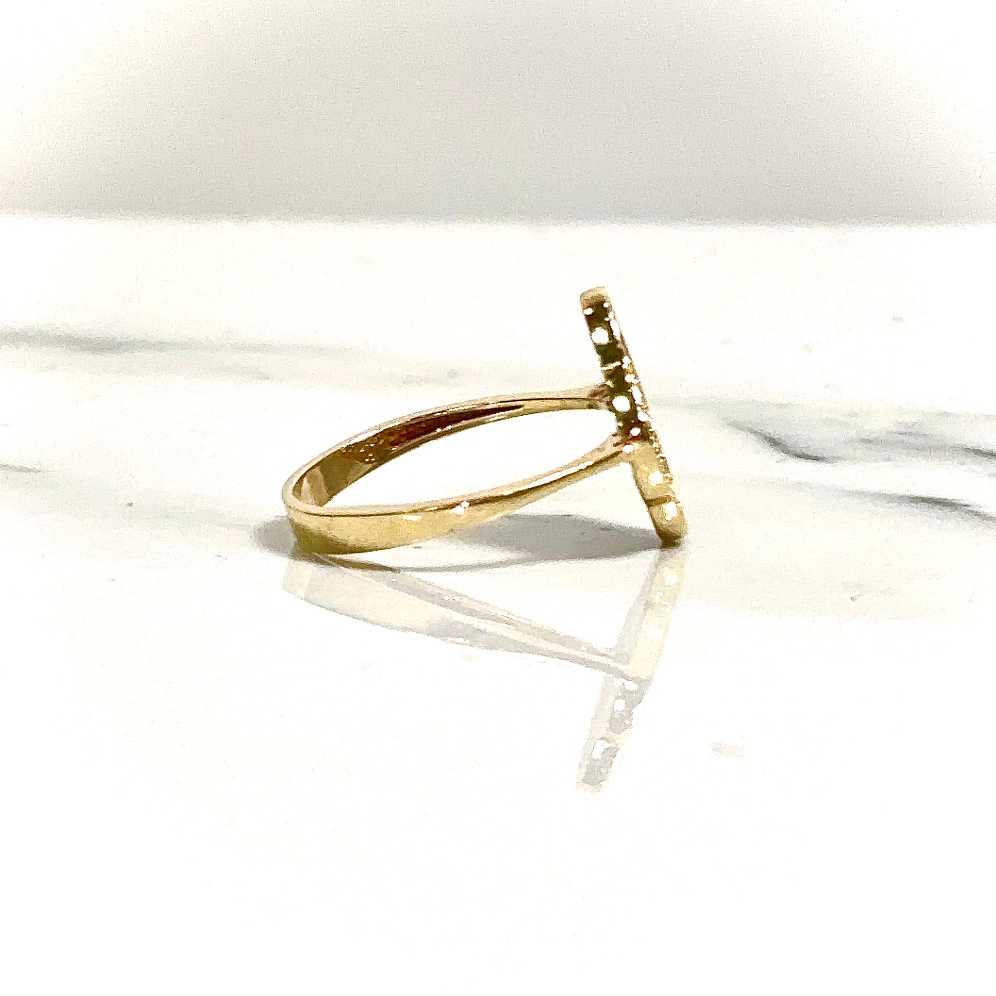 Four-Leaf Clover Ring - 14 carat gold 00116 LRV2