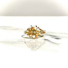Flower Ring - 14 carat gold 00122 LRV2