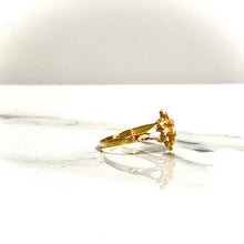 Flower Ring - 14 carat gold 00122 LRV2