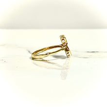 Star Ring - 14 carat gold 00131 LRV2