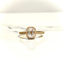 Baguette Sparkle Ring - 14 carat gold 00133 LRV2