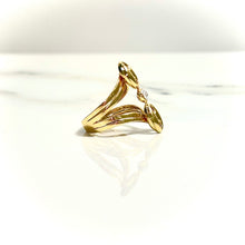 Coffee Bean Ring - 18 carat gold 00138 LRV2