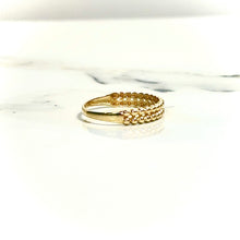 Geometry Ring - 14 carat gold 00143 LRV2