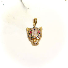 Golden Panther Pendant –  14 carat gold 00146 PV2