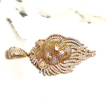Radiant Lion's Head Pendant - 14 carat gold 00155 PV2