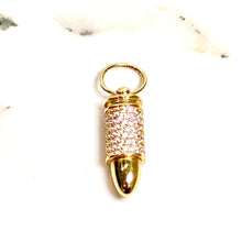 Golden Bullet Pendant - 14 carat gold 00156 PV2