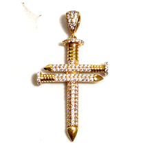 Cross Pendant - 14 carat gold 00158 PV2