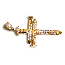 Cross Pendant - 14 carat gold 00158 PV2