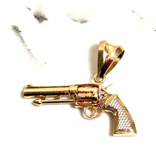 Pistol Pendant XL - 14 carat gold 00164 PV2