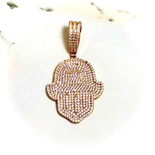 Hamsa Hand Pendant - 14 carat gold 00171 PV2