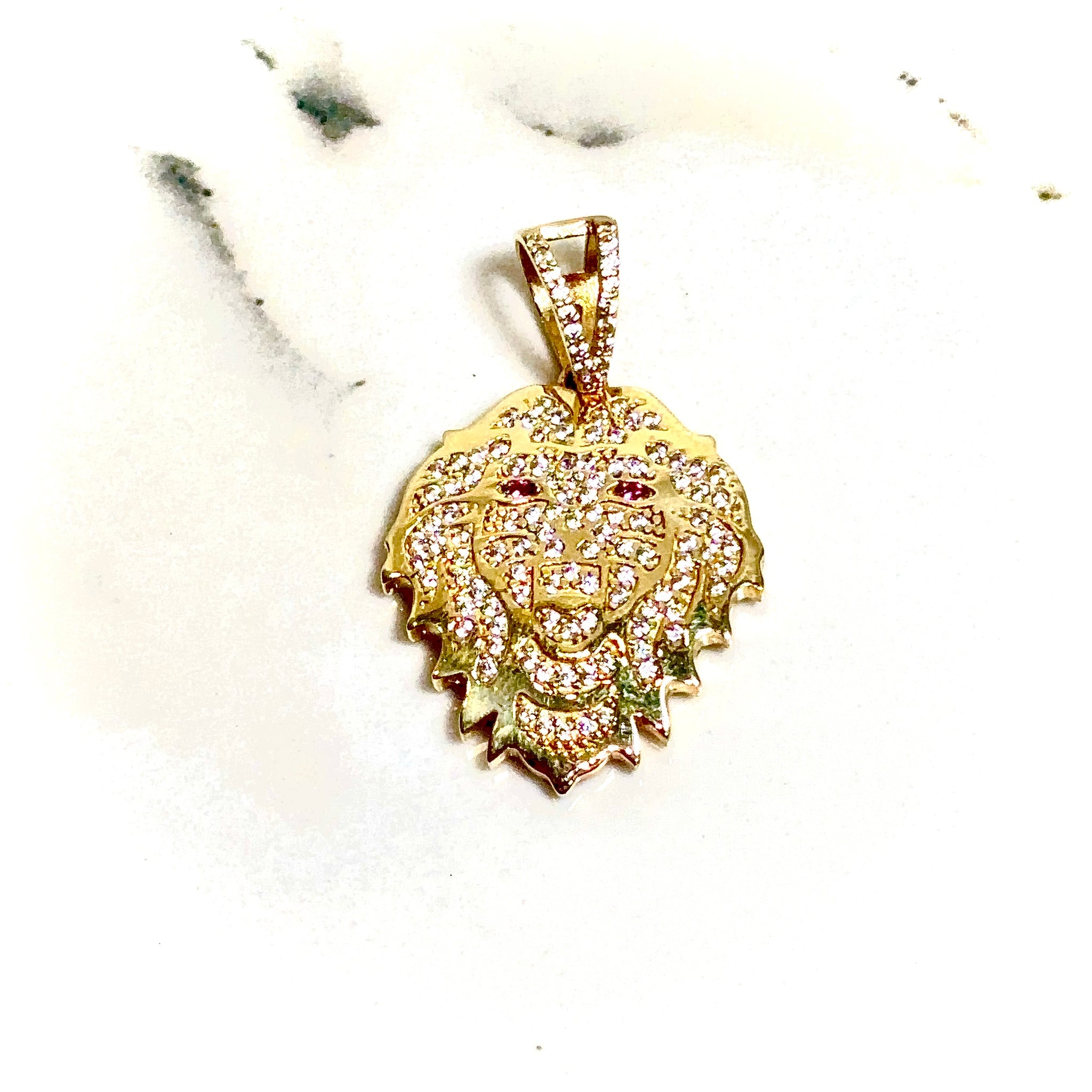 Lion Pendant - 14 carat gold 00174 PV2