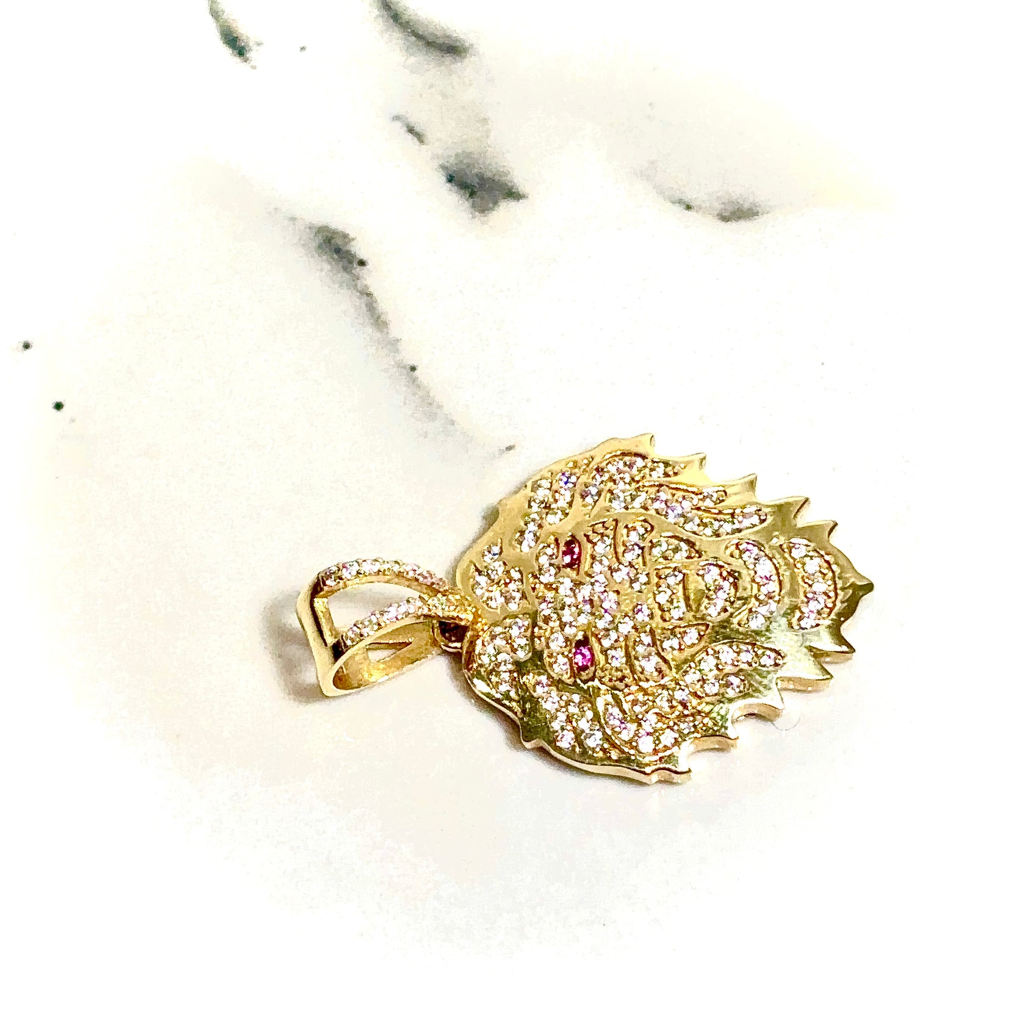Lion Pendant - 14 carat gold 00174 PV2