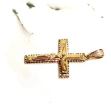 Cross Pendant - 14 carat gold 00201 PV2